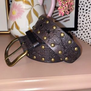 Fossil | brown leather belt